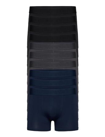 Boxer Org. Cotton 10-Pack Gots Boxershorts Blå Resteröds