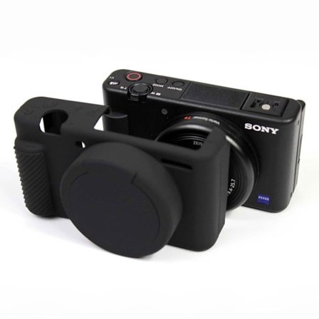 Sony ZV-1 holdbar silikone etui - sort