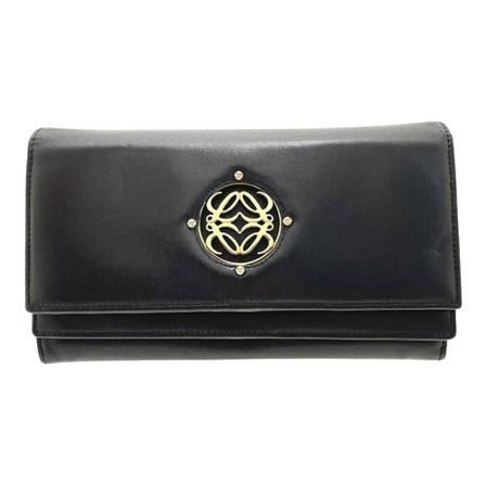 Loewe Pre-owned, Pre-owned Wallets Zwart, Dames, Maat:ONE Size