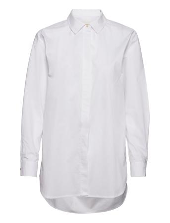 Leanapw Sh Langermet Skjorte Hvit Part Two