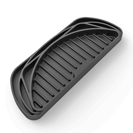 Vanddispenserbakke Silikone Køleskab Dryppan SORT