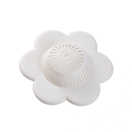 |NT| Användbar Hårfångare PVC Badkar Badrum Kök Hår - Vit