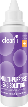 Clearlii Apolinsen Multi-purpose linsevæske 100 ml