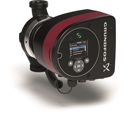 Grundfos MAGNA3 32-100 180 Cirkulationspump 2 tum, DN 32, 61.77 kPa, 180 W, Vatten