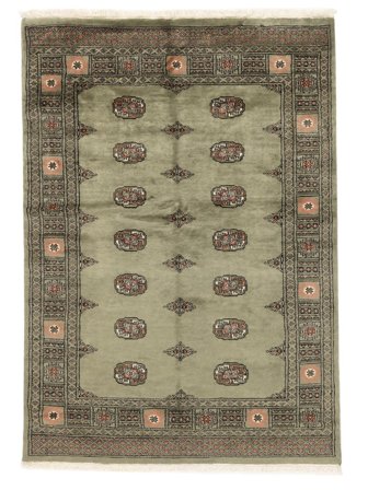 Pakistan Buchara 3Ply Teppich 138X196 Dunkelgelb/Braun Wolle, Pakistan