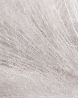 Garn Fin Mohair Silke Natur