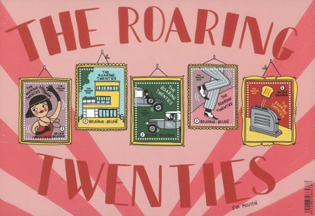 Belgien - Brølende 20-ere - Postfrisk ark