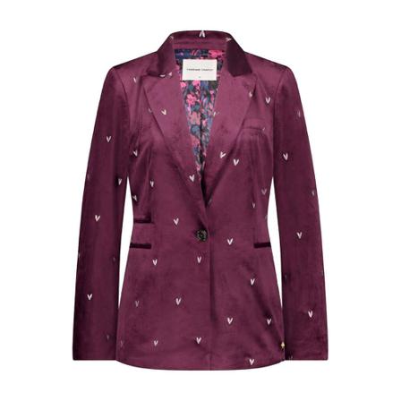Fabienne Chapot Blazer , Paars , Dames , Maat: S