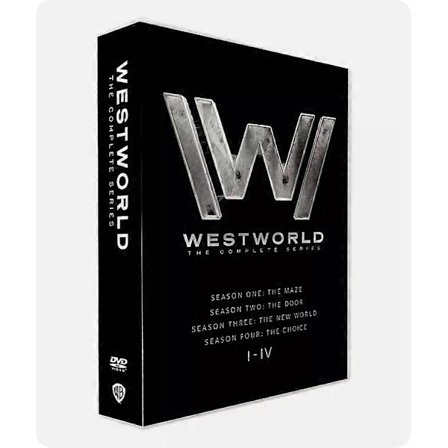 Westworld Komplett TV-serie Sesong 1-4 (DVD 12-Disc) NY