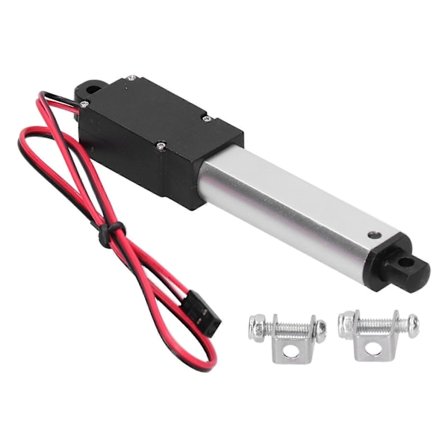 Mini Sähköinen Lineaaritoimilaite Vedenpitävä Mikro Pieni Liike DC12V 50mm Isku Robotti DIY-voima 30N Nopeus 30mm/s