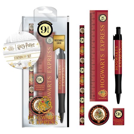 Harry Potter Platform 9 3/4 Brevpappersset (5-pack) One Size