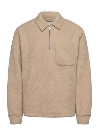 Half Zip Fleece Beige Lindbergh