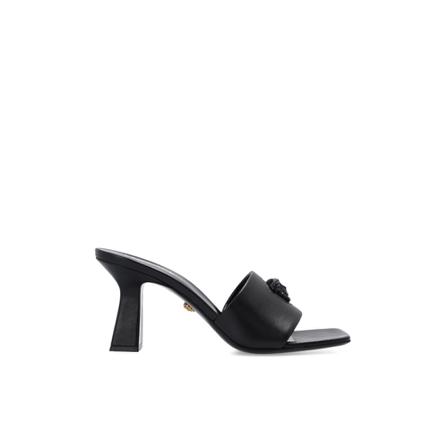 Versace La Medusa mules , Zwart , Dames , Maat: 38 EU Sandalen