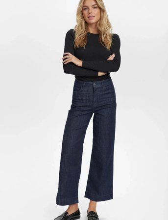 Nümph Nuparis Pant Crop Dark D. Blue - Navy - 42