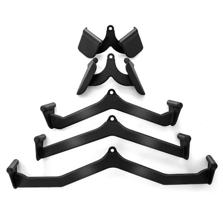 Kabelmaskinetilbehørssæt – 5 dele, metal, ergonomisk