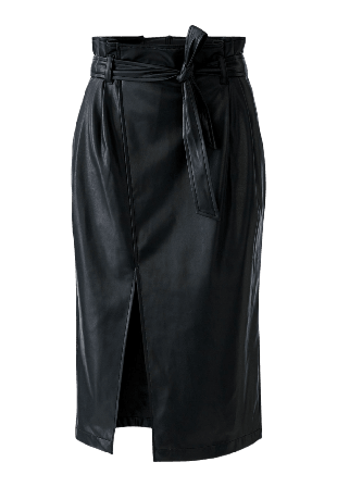 Oui Kjol Midi Kjolar Dam Svart 38