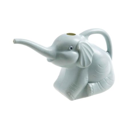 2L Sød Elefant Vandkande Haveredskaber 30x12x18cm Plantevandingskande med Lang Tud til Børn Funktionel Kreativ Blå_max[GKS]