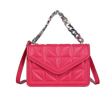 Handväska för kvinnor, clutch, justerbar kedja quiltad crossbody