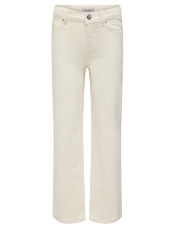 Kogjuicy Wide Leg Dnm Crobox Cream Kids Only