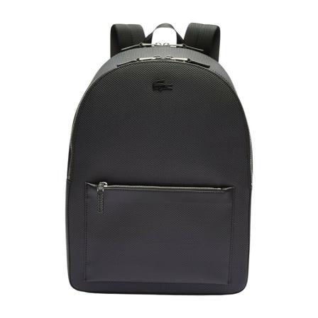 Lacoste, Backpacks Zwart, unisex, Maat:ONE Size,leer