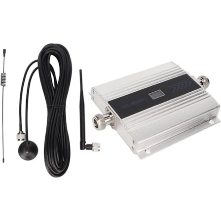 Mobil Signal Booster och 5G 4G LTE Repeater Antenn med Röst- och Dataförbättring, Signal Booster (EU-kontakt) - WELLNGS