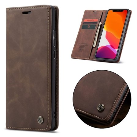 CaseMe iPhone 11 Pro vintage etui - Brun
