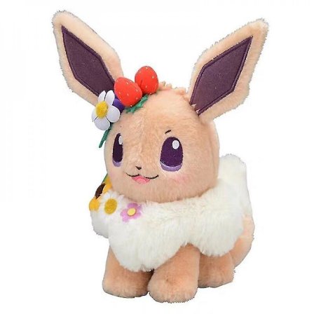 uusi aito Japan Anime Gamepikachu&eievui's Easter Eevee Pehmolelu täytetty lelu