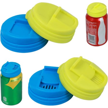 4-pakning brusbokslokk Drikkebokslokk Bokslokk Ølbokslokk L