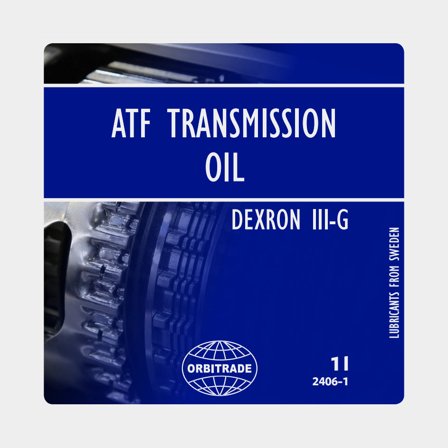 Synthetic ATF oil Orbitrade, dexron III, 1 liter
