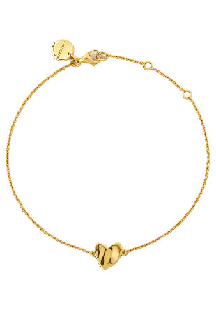 Syster P Friends Heart Bracelet Armband Dam Guld ONESIZE