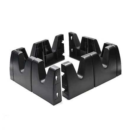 6 stk. Bil Bakre Bagasjerom Organiser Oppbevaring Faste Blokker Multifunksjonell Bagasjehylle Deler Last Universal Layout~05788