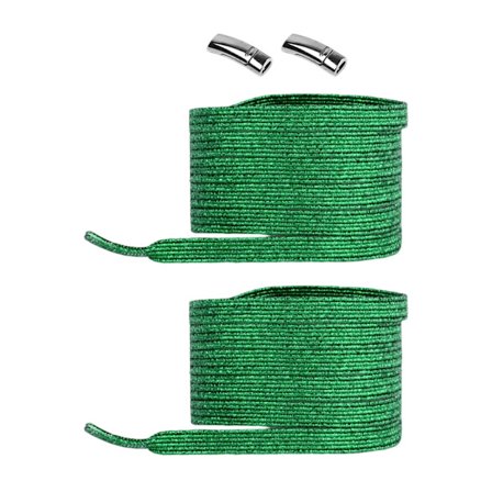 Flade sko snørebånd uden binding, elastiske sko snørebånd til voksne, børn og ældre sneakers