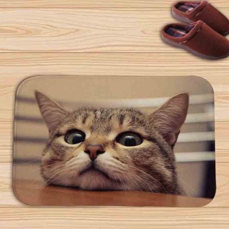 1 st söt katt bordsunderlägg, linneunderlägg för matbord