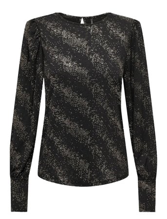 ONLY | Onlpella L/S Foil Puff Top Jrs | XS