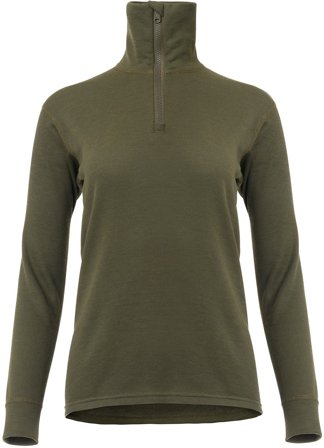 Aclima Aclima WoolTerry Polo Woman Olive Night