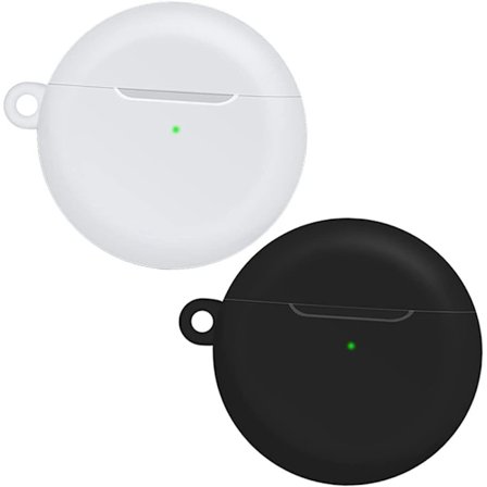 Silikoneetui Kompatibel med Huawei FreeBuds 4i, [Understøtter