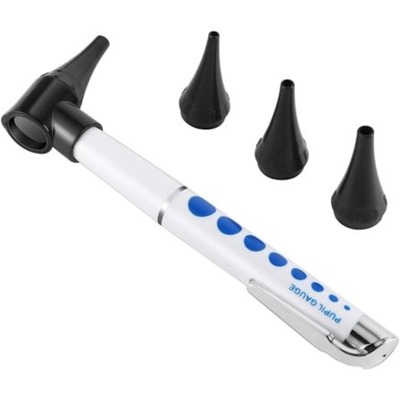 Diagnostiskt Otoskop Öroninspektionsinstrument med LED-lampa