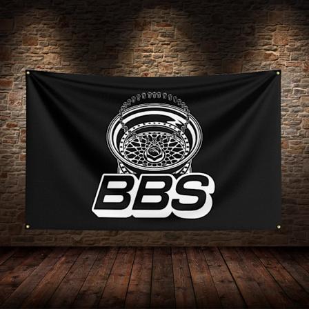 3x5 Ft B-BBSs'pexis'pexis Racing Flag Polyester Tryckt Bilflaggor för Rum Garage Dekoration ZZZ482 120 x 180cm
