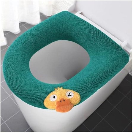 Toalettsitsmatta, verktyg för nära montering, toalettvärmare för vintern, toalettsitsskydd, toalettsitsdyna med handtag, skydd