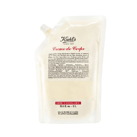 Kiehls Creme De Corps Hydrating Body Moisturizer Refill Bodylotion & kroppsoljor Dam 1000