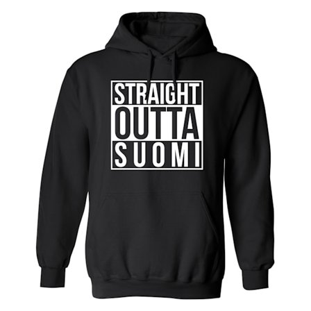 Straight Outta Suomi - Hoodie / Tröja - HERR