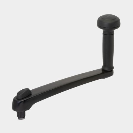 Spilhåndtag Seldén Winch Handle Standard 10", aluminium, med lås & endeknop, 254 mm