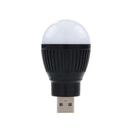 Nyeste Mini USB LED Lys Bærbar 5V 5W Energibesparende Kuglelampe Pære Til Laptop USB Stik