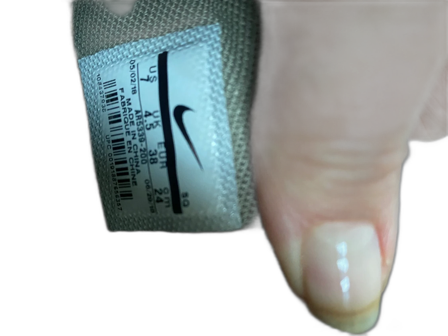 Nike Air grön mocka