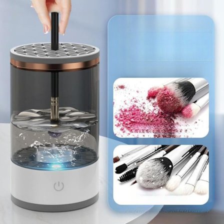 Automatisk sminkebørsterenser (Plug-in versjon - Svart)