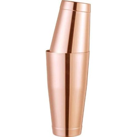 Boston Shaker Cocktail Sæt Kobberfarvet Vægt Dobbelt Krus 850ml