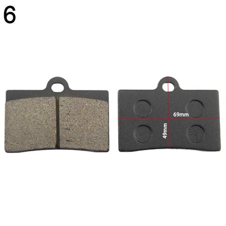 Polkupyörän jarrupalat Skootterin jarrulevy 6 6