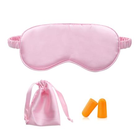Sömnbindning Ögonmask Maskering med Fyllning och Elastiskt Band