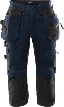 Fristads Herr Green piratbyxa stretch 2903 GWM, Mörk marinblå