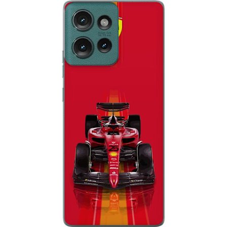 Yhteensopiva Puhelinkuori Motorola Motorola Edge 50 Ferrari Formula 1 -auto ikonisessa punaisessa muotoilussa urheilullisella tarkkuudella